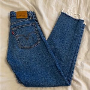 Levi Wedgie Fit Straight Jeans
